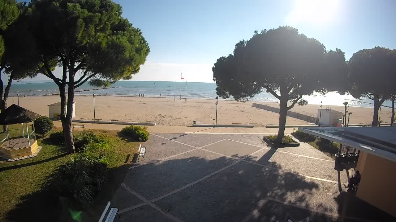 Webcam de Grado – Entrada de la playa (Lido di Grado)