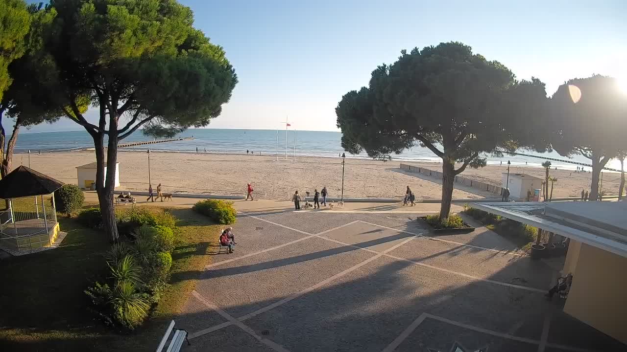 Webcam Grado – Entrée de la plage (Lido di Grado)