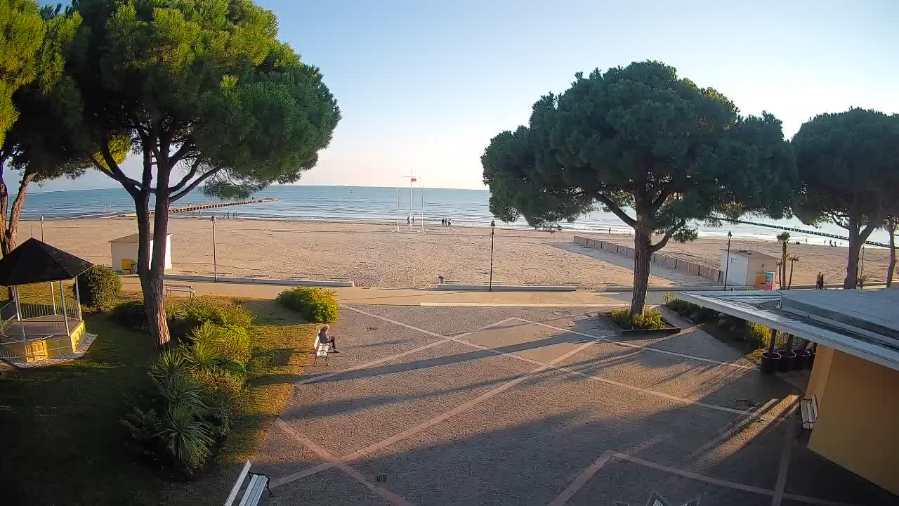 Grado Webcam – Strandzugang am Lido di Grado