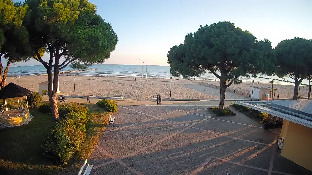 Webcam de Grado – Entrada de la playa (Lido di Grado)