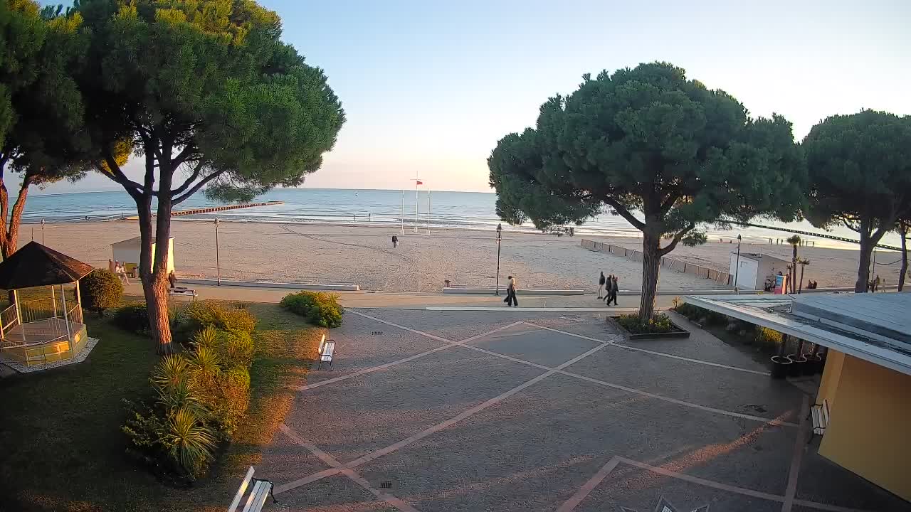 Webcam Grado – Entrée de la plage (Lido di Grado)