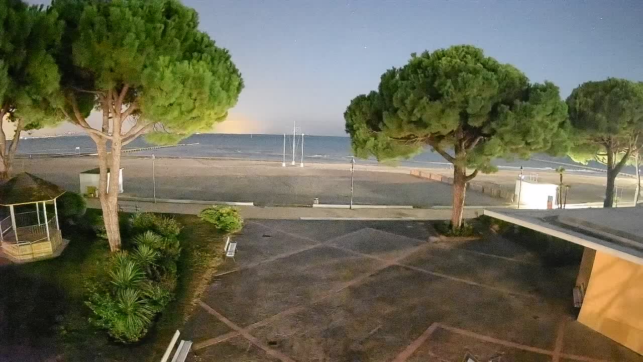 Spletna kamera Gradež (Grado) – Vhod na plažo