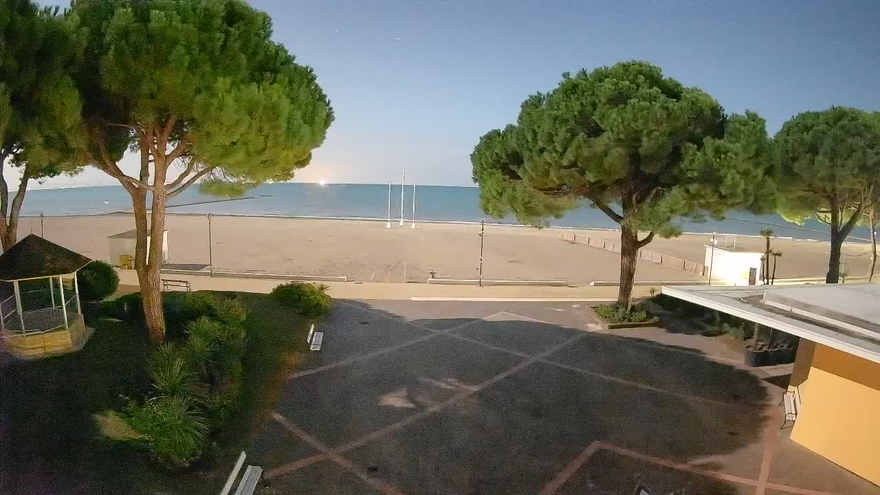 Spletna kamera Gradež (Grado) – Vhod na plažo