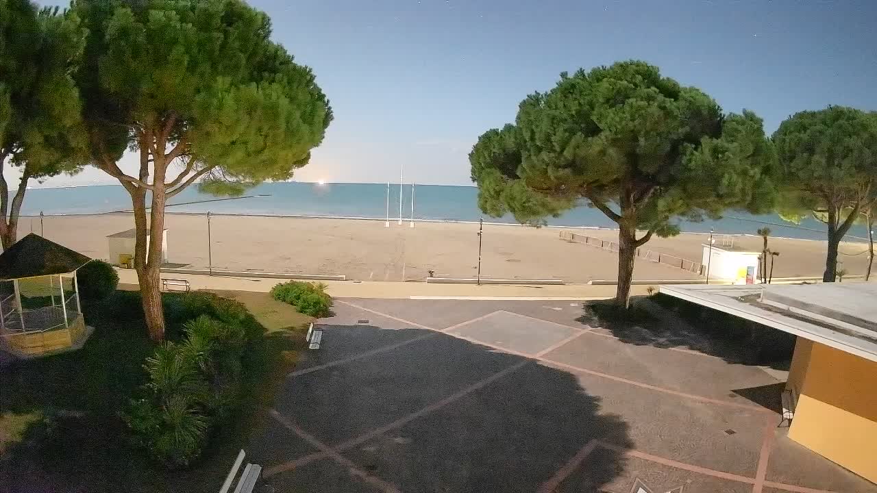 Spletna kamera Gradež (Grado) – Vhod na plažo