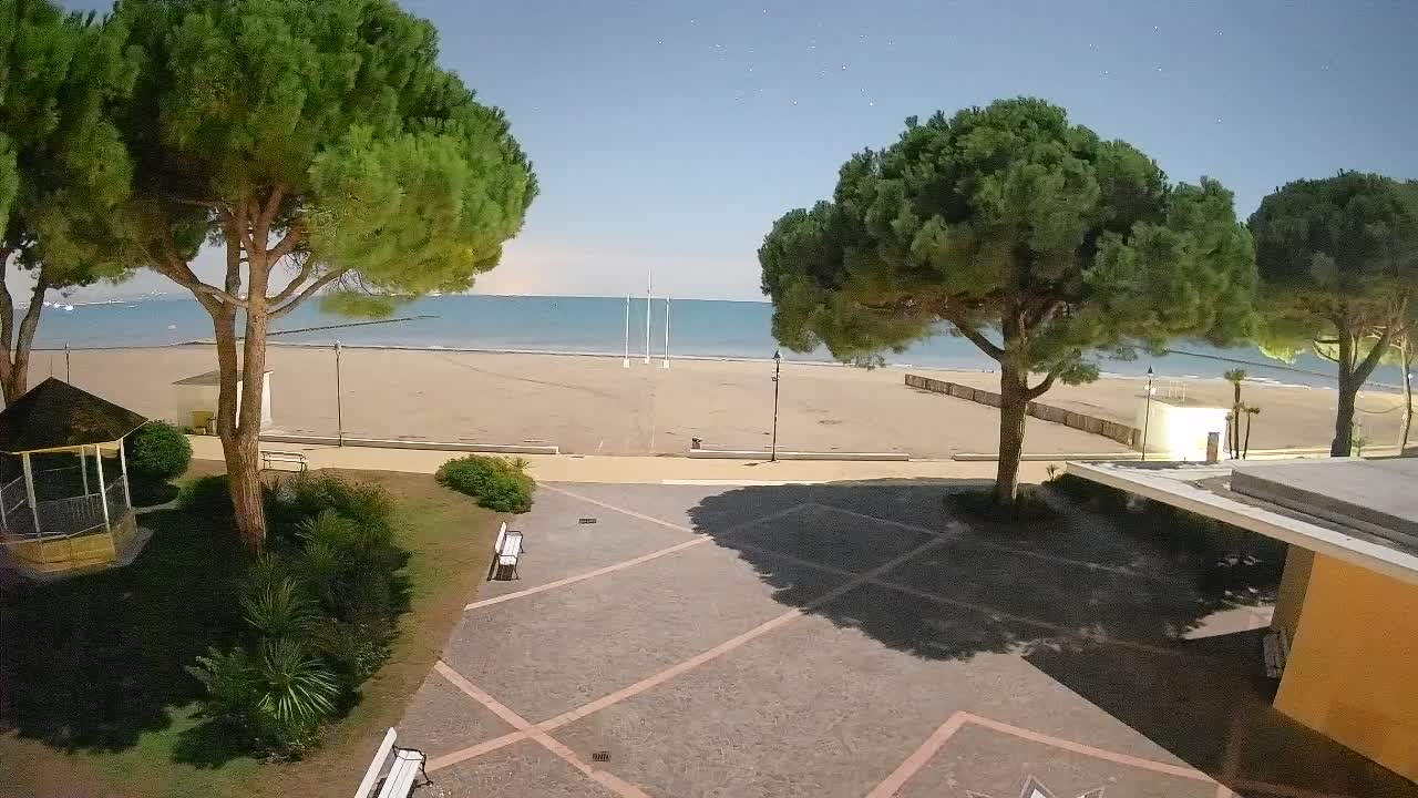 Spletna kamera Gradež (Grado) – Vhod na plažo