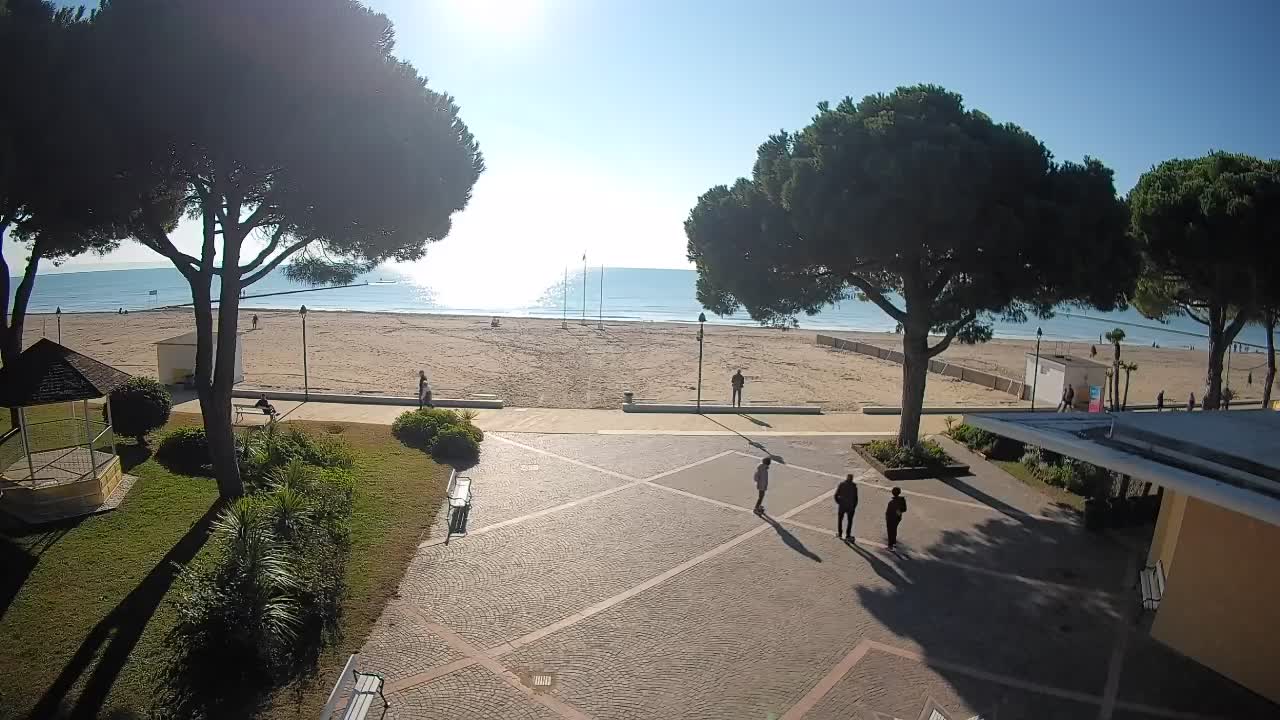 Spletna kamera Gradež (Grado) – Vhod na plažo