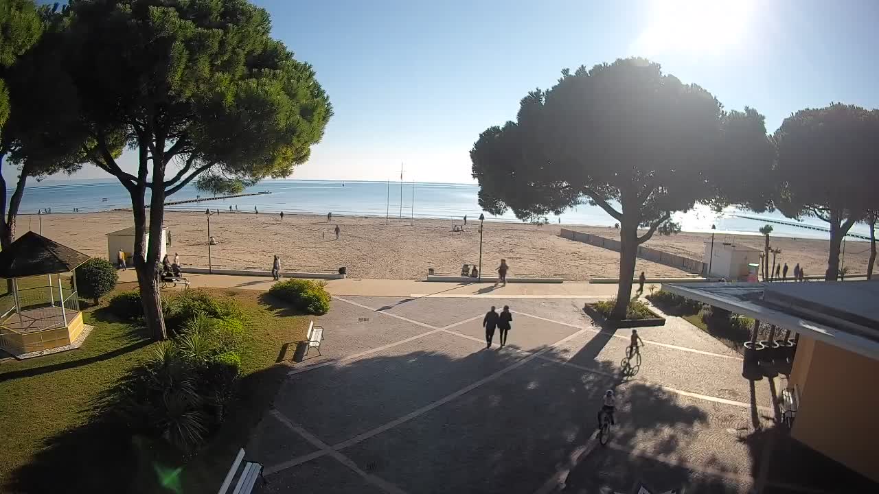 Spletna kamera Gradež (Grado) – Vhod na plažo