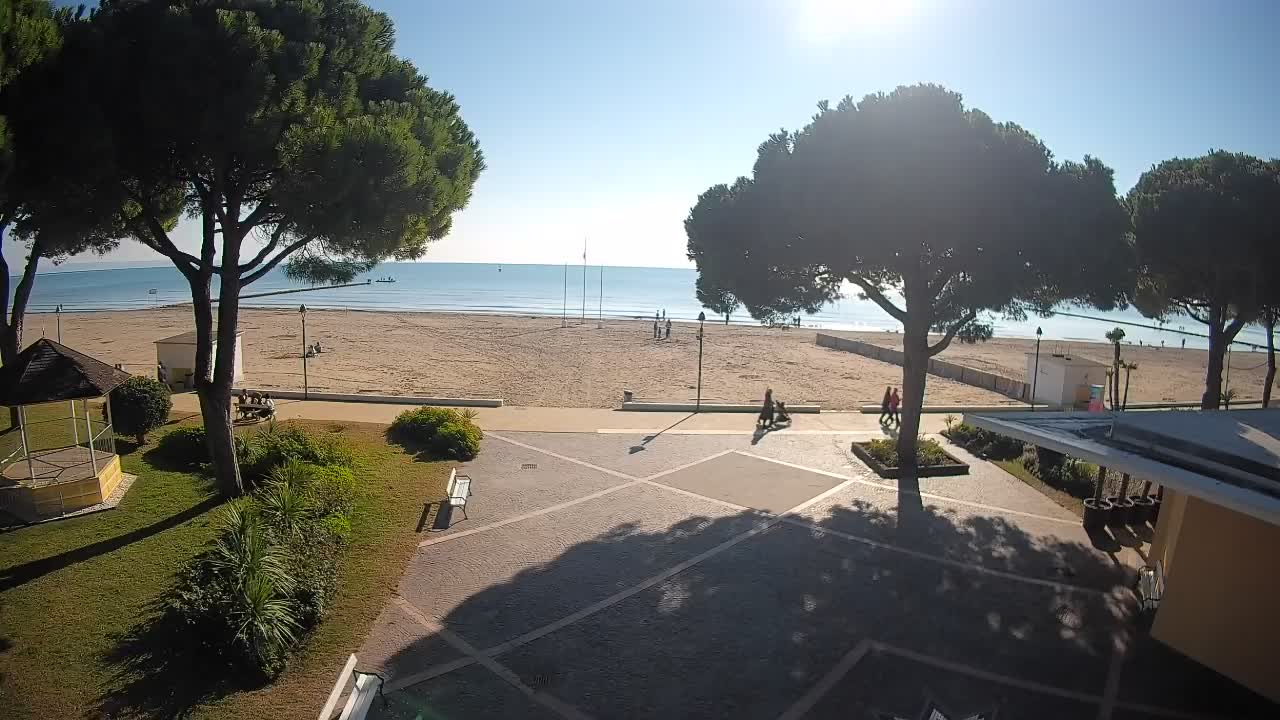 Webcam de Grado – Entrada de la playa (Lido di Grado)