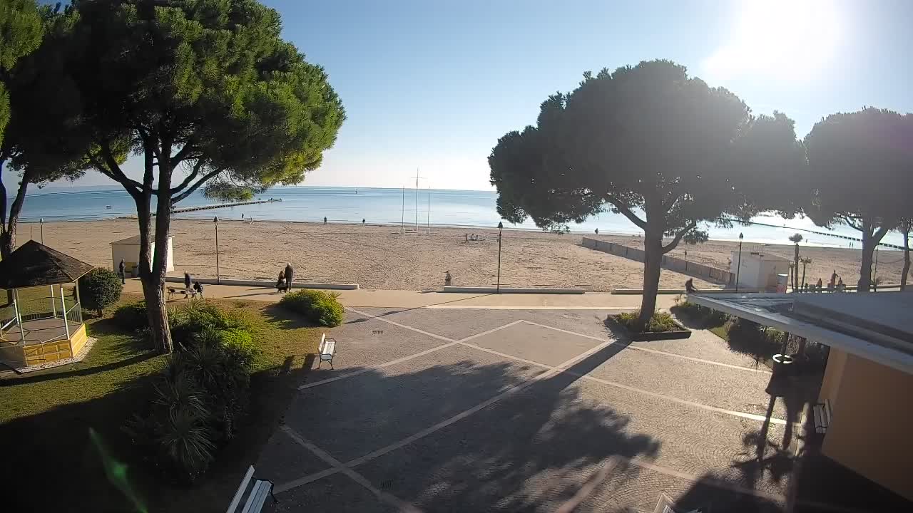 Webcam de Grado – Entrada de la playa (Lido di Grado)
