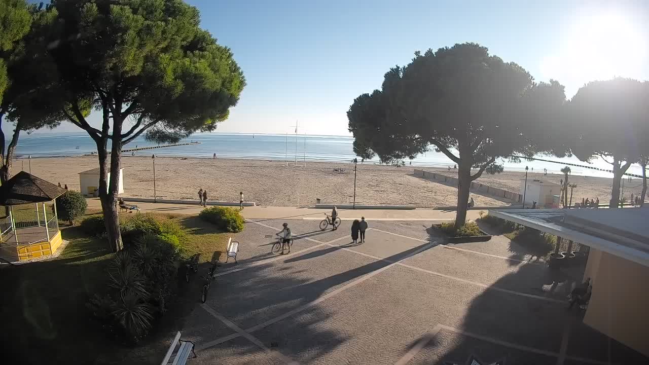 Web kamera Grado – Ulaz na plažu (Lido di Grado)