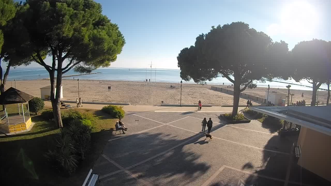 Spletna kamera Gradež (Grado) – Vhod na plažo