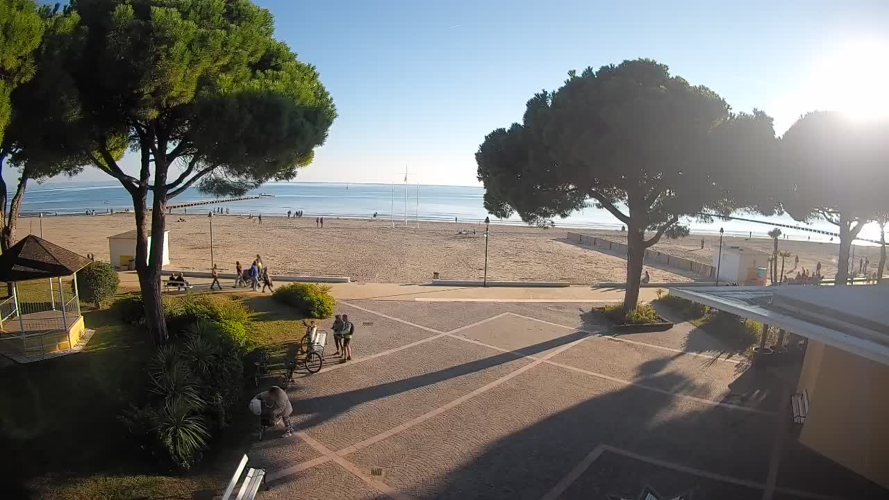 Webcam de Grado – Entrada de la playa (Lido di Grado)