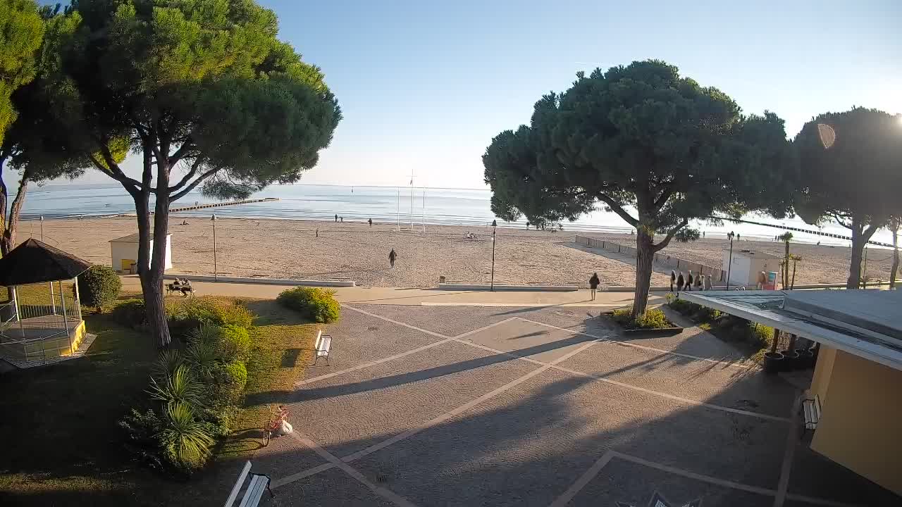 Webcam de Grado – Entrada de la playa (Lido di Grado)