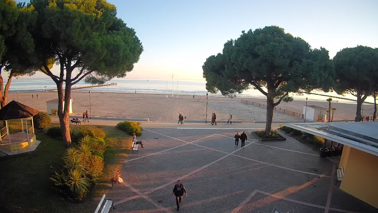 Webcam de Grado – Entrada de la playa (Lido di Grado)