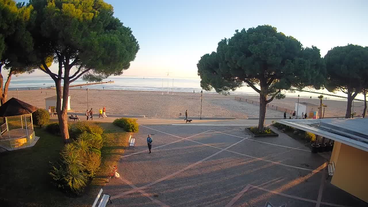 Grado Webcam – Strandzugang am Lido di Grado