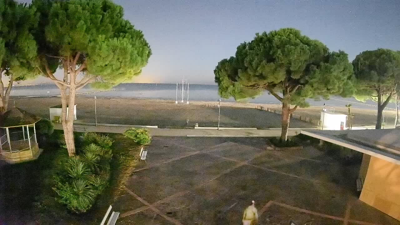 Spletna kamera Gradež (Grado) – Vhod na plažo