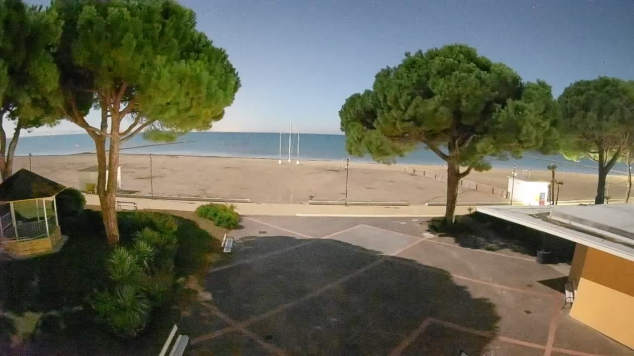 Spletna kamera Gradež (Grado) – Vhod na plažo