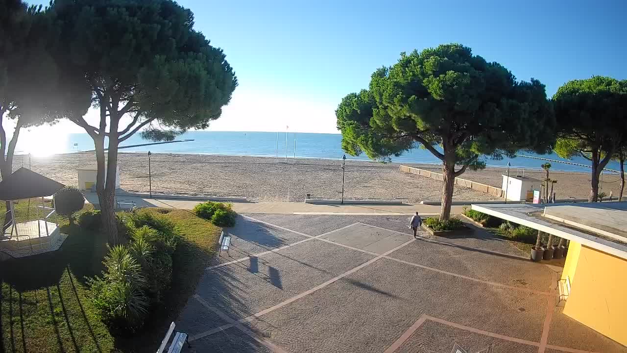 Grado Webcam – Strandzugang am Lido di Grado