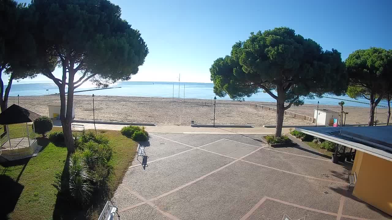 Spletna kamera Gradež (Grado) – Vhod na plažo