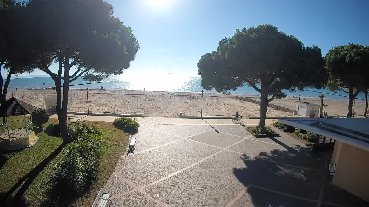 Spletna kamera Gradež (Grado) – Vhod na plažo