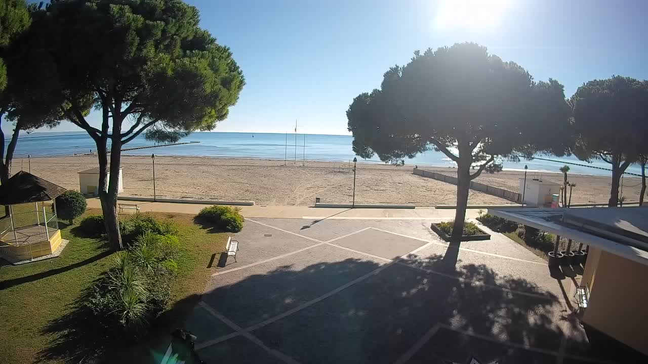 Spletna kamera Gradež (Grado) – Vhod na plažo