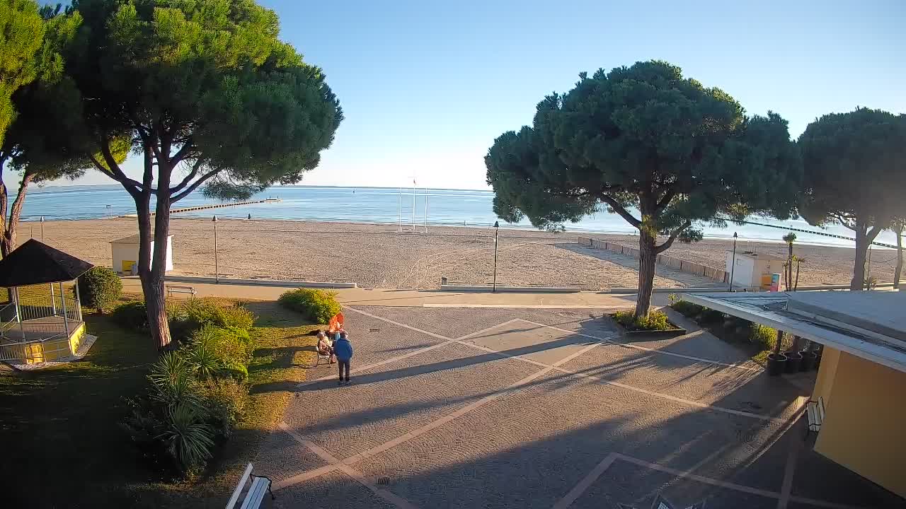 Webcam de Grado – Entrada de la playa (Lido di Grado)