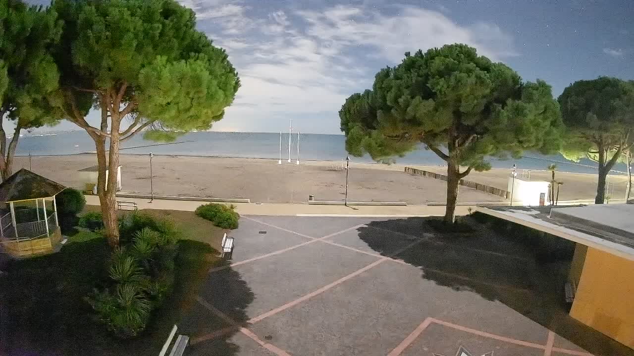 Spletna kamera Gradež (Grado) – Vhod na plažo