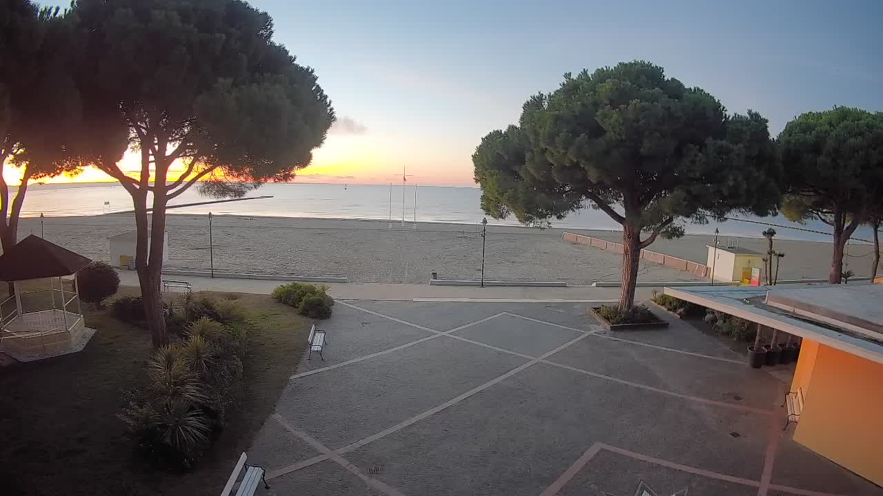 Webcam Grado – Entrée de la plage (Lido di Grado)