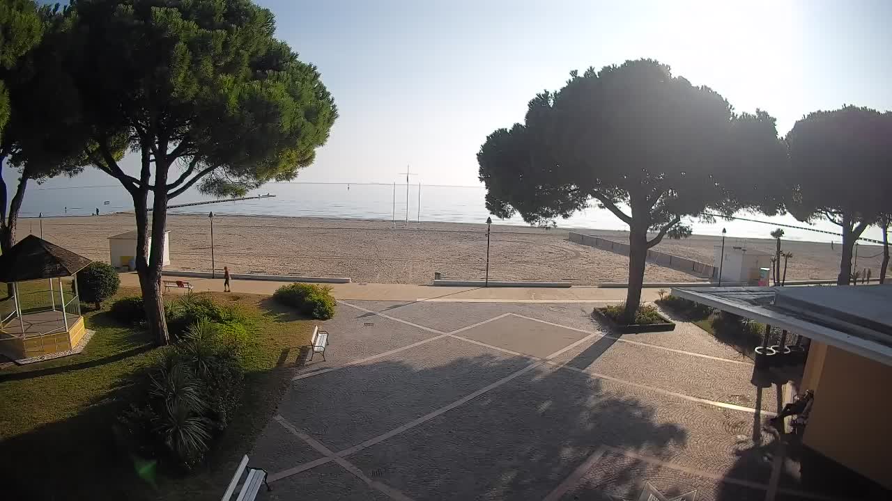 Webcam de Grado – Entrada de la playa (Lido di Grado)