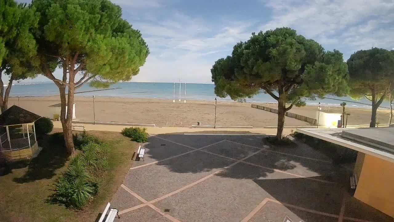 Spletna kamera Gradež (Grado) – Vhod na plažo