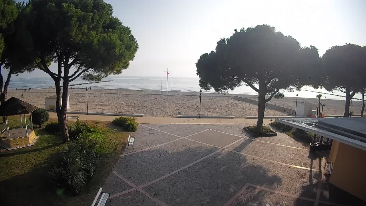 Spletna kamera Gradež (Grado) – Vhod na plažo