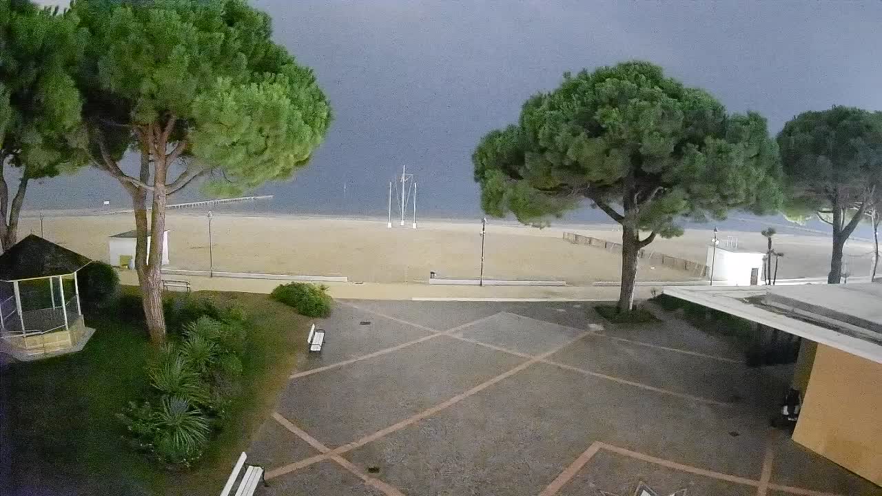 Spletna kamera Gradež (Grado) – Vhod na plažo