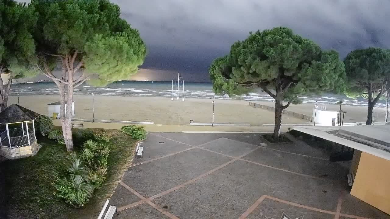 Spletna kamera Gradež (Grado) – Vhod na plažo