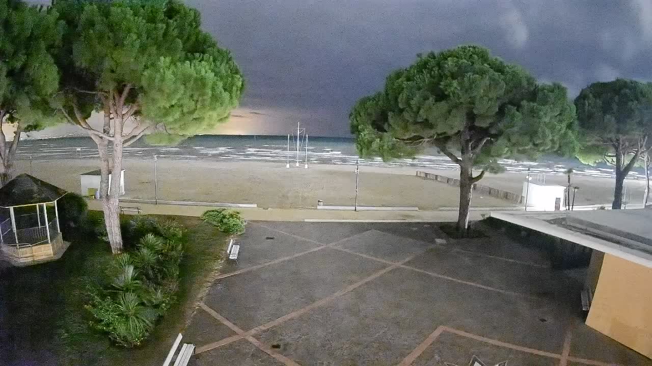 Webcam Grado – Entrée de la plage (Lido di Grado)