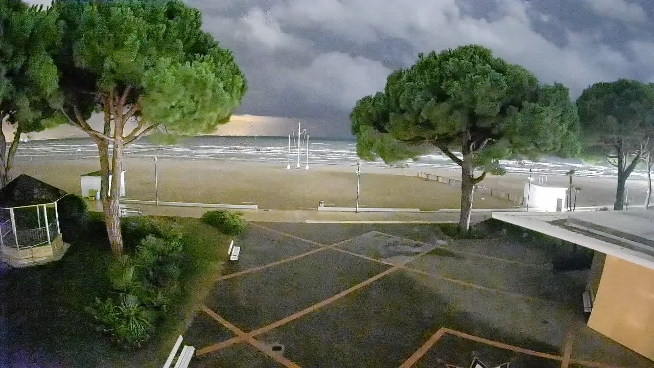 Webcam Grado – Entrée de la plage (Lido di Grado)