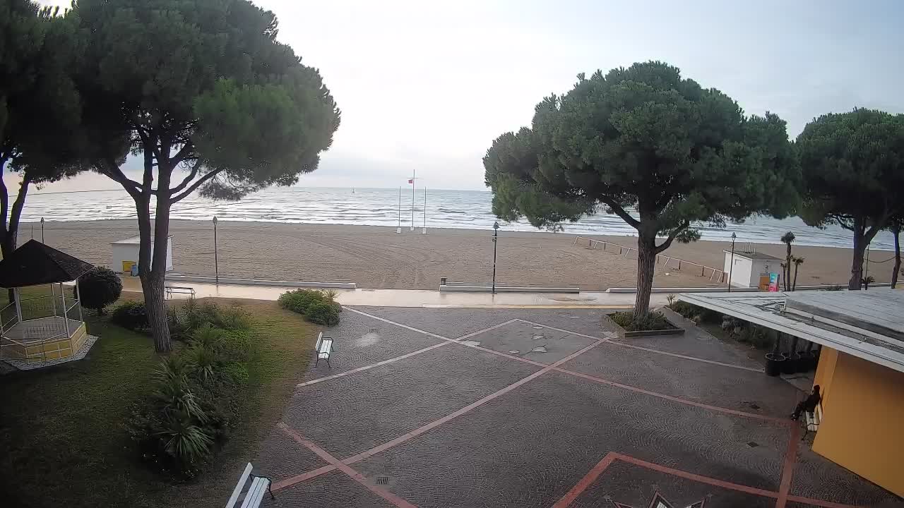 Webcam de Grado – Entrada de la playa (Lido di Grado)