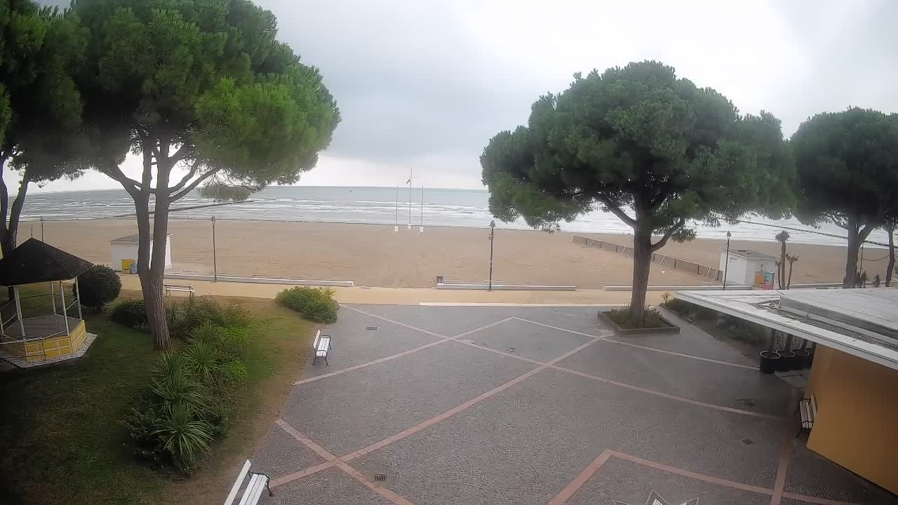 Webcam de Grado – Entrada de la playa (Lido di Grado)