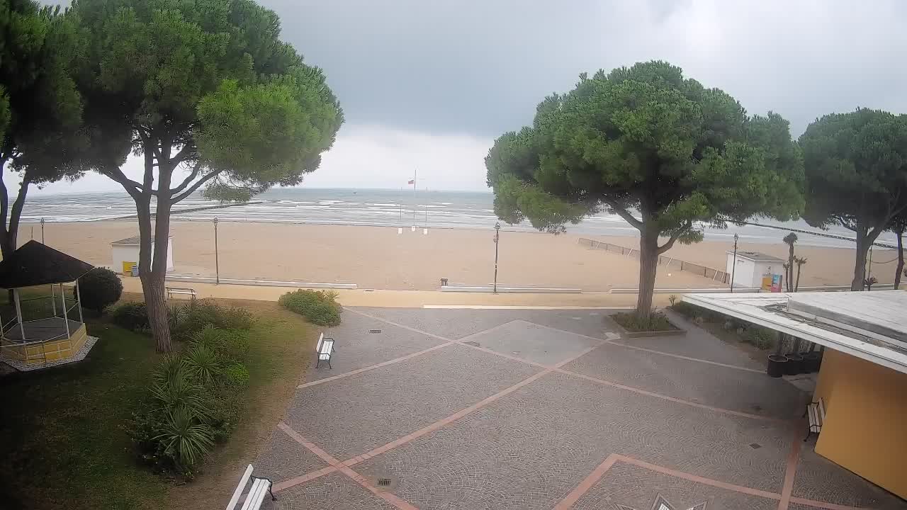 Webcam de Grado – Entrada de la playa (Lido di Grado)