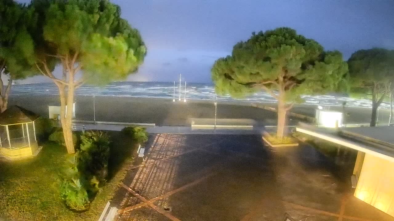 Spletna kamera Gradež (Grado) – Vhod na plažo