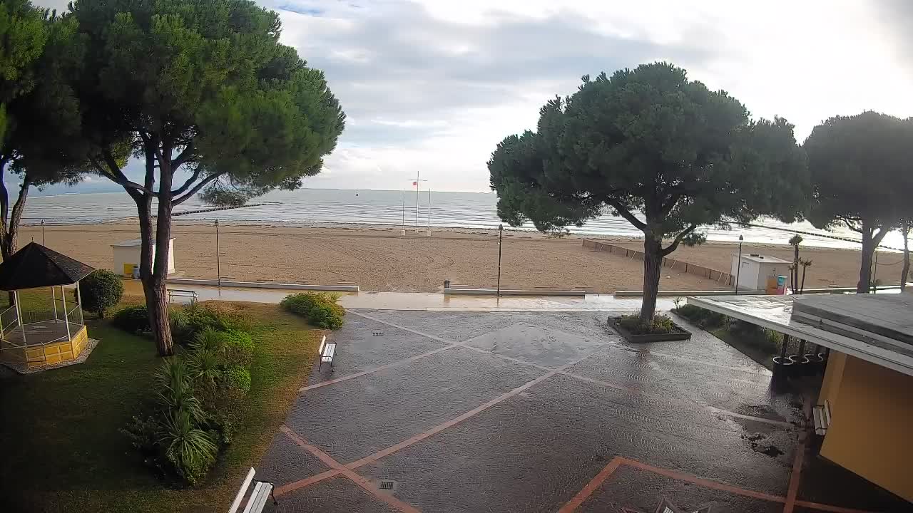 Spletna kamera Gradež (Grado) – Vhod na plažo