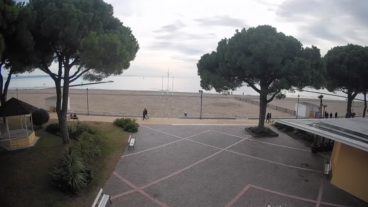 Spletna kamera Gradež (Grado) – Vhod na plažo