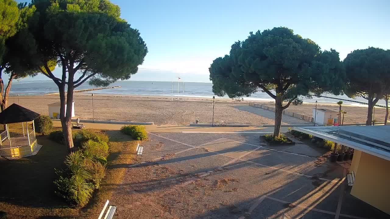 Grado Webcam – Strandzugang am Lido di Grado