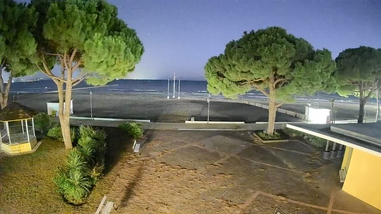 Spletna kamera Gradež (Grado) – Vhod na plažo