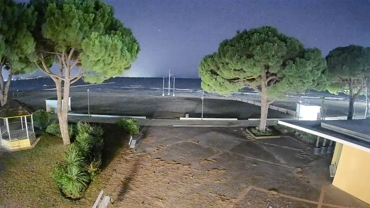 Spletna kamera Gradež (Grado) – Vhod na plažo