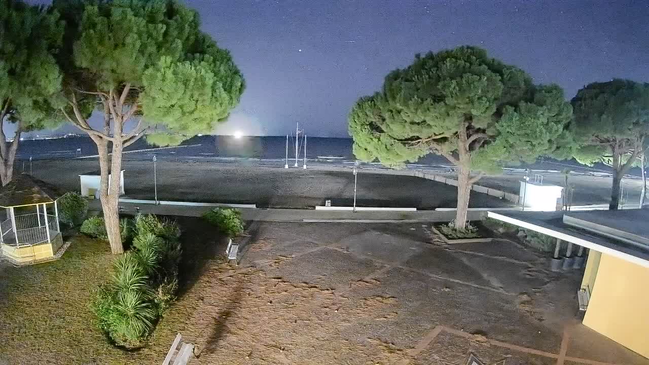 Spletna kamera Gradež (Grado) – Vhod na plažo