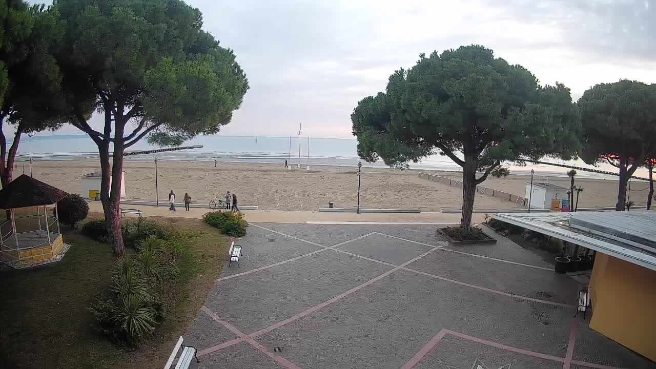 Webcam de Grado – Entrada de la playa (Lido di Grado)