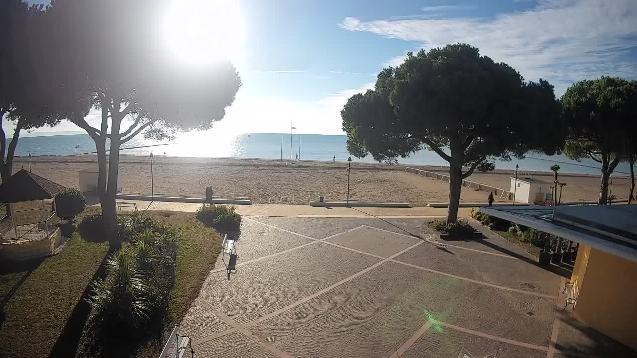 Spletna kamera Gradež (Grado) – Vhod na plažo