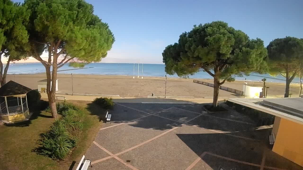 Spletna kamera Gradež (Grado) – Vhod na plažo