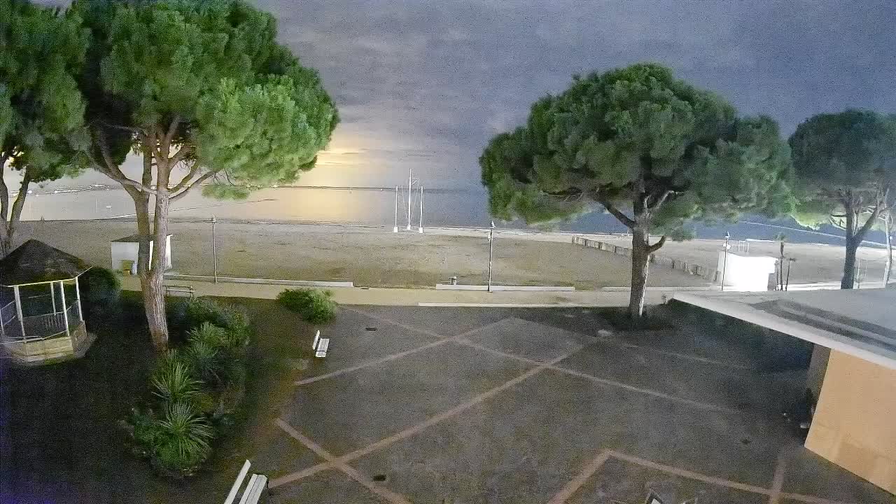 Spletna kamera Gradež (Grado) – Vhod na plažo