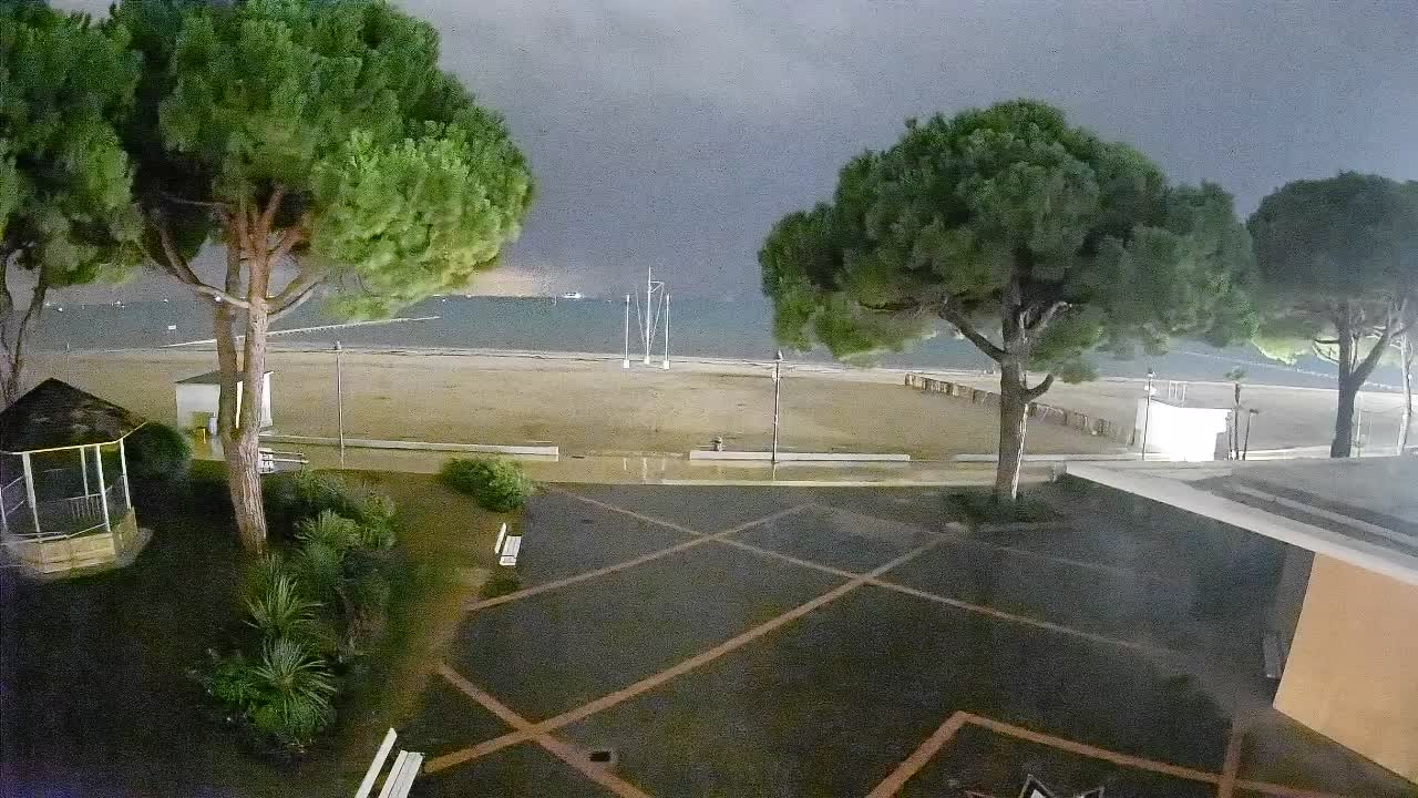 Spletna kamera Gradež (Grado) – Vhod na plažo